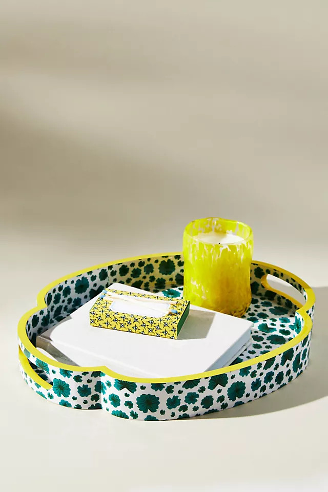 Anna Spiro Quatrefoil Decorative Tray | Anthropologie (US)