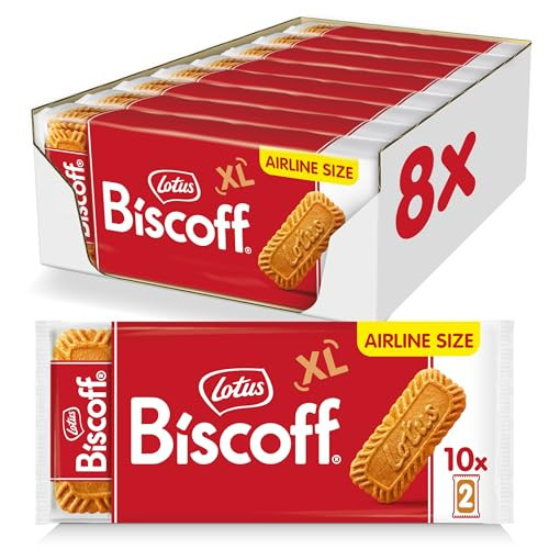Lotus Biscoff Airplane Cookies, Caramelized Biscuit Cookies, Two-Pack (80 Count), Vegan | Amazon (US)