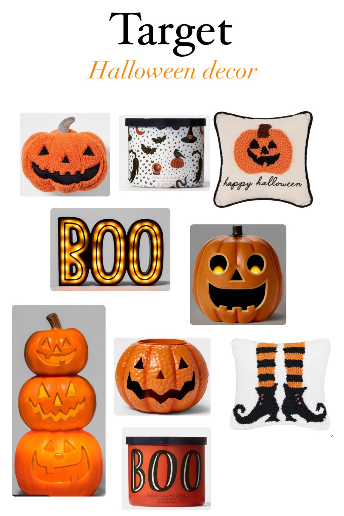 Target Halloween decor 

#LTKfindsunder50 #LTKSeasonal #LTKHalloween