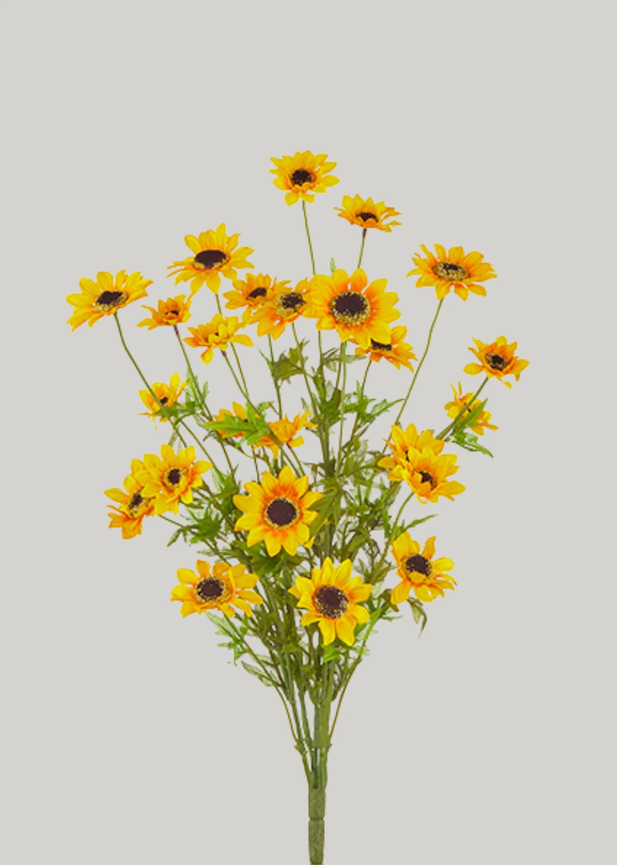 Yellow Faux Black-Eyed-Susan Wildflower Bush - 25" | Afloral