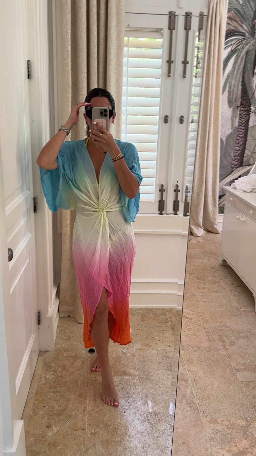 My favorite swim coverup from this trip! 
On the bikini i wear size M for the top and size S for the bottom 

#LTKstyletip