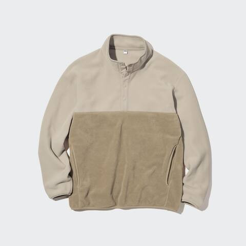 Colourblock Fleece Pullover | UNIQLO | UNIQLO (DE)