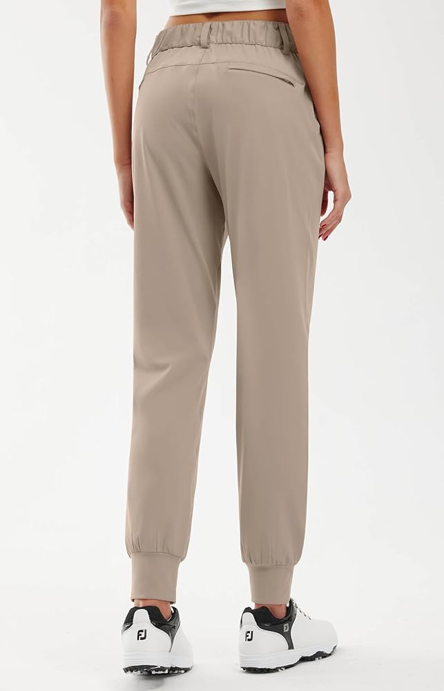 Libin Women's 4-Way Stretch Golf Joggers Pants with Pockets, Tapered Athletic Running Sweatpants,... | Amazon (US)