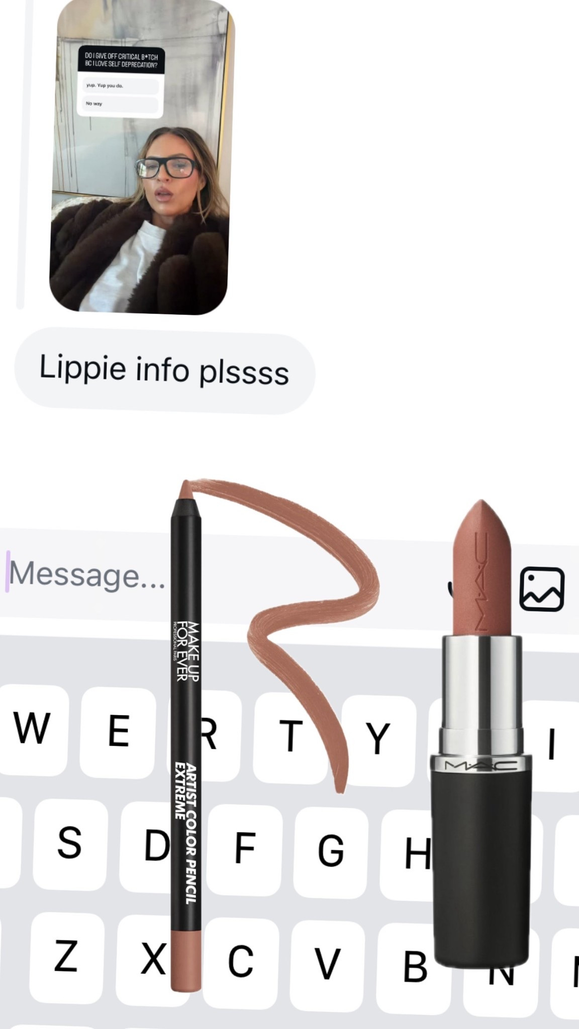 Wherever walnut for lip liner, cool teddy for lipstick 

#LTKootd #LTKOver40 #LTKBeauty