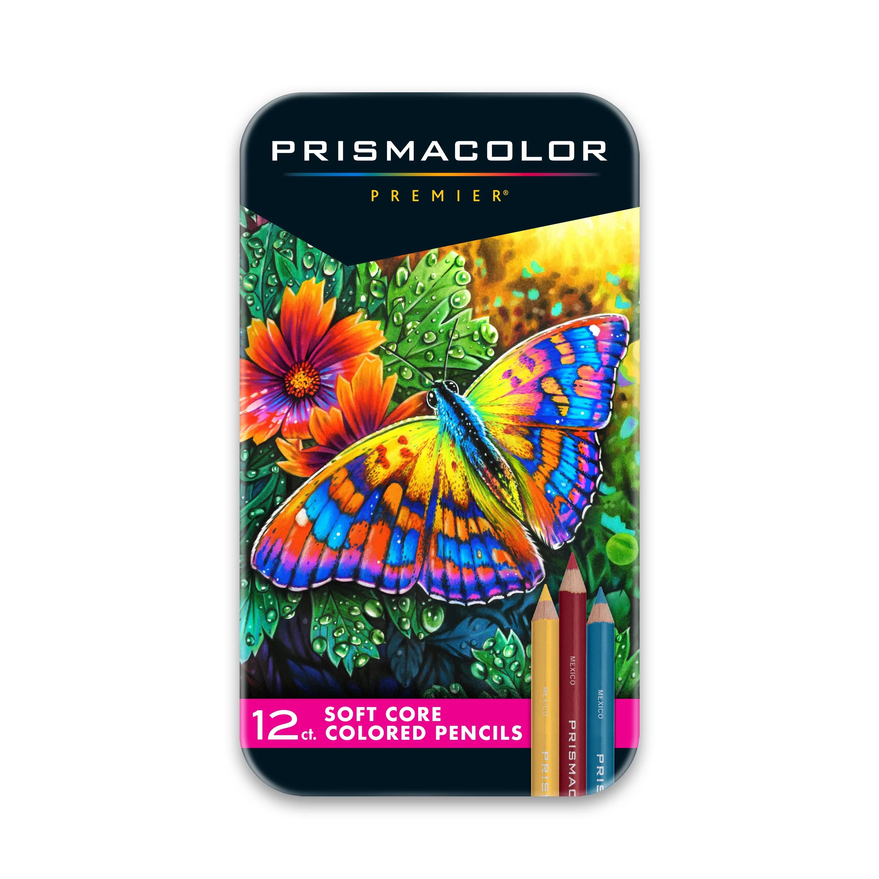 Prismacolor Premier Colored Pencils, Soft Core, 12 Count | Walmart (US)