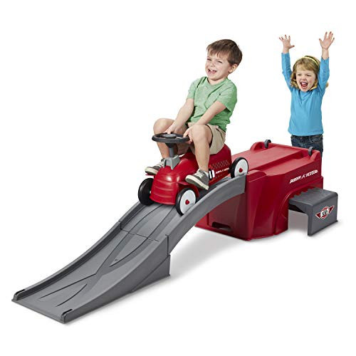 Radio Flyer Ride On Kids Toy, Indoor and Outdoor Sport Car with Ramp, 500, Red | Amazon (US)