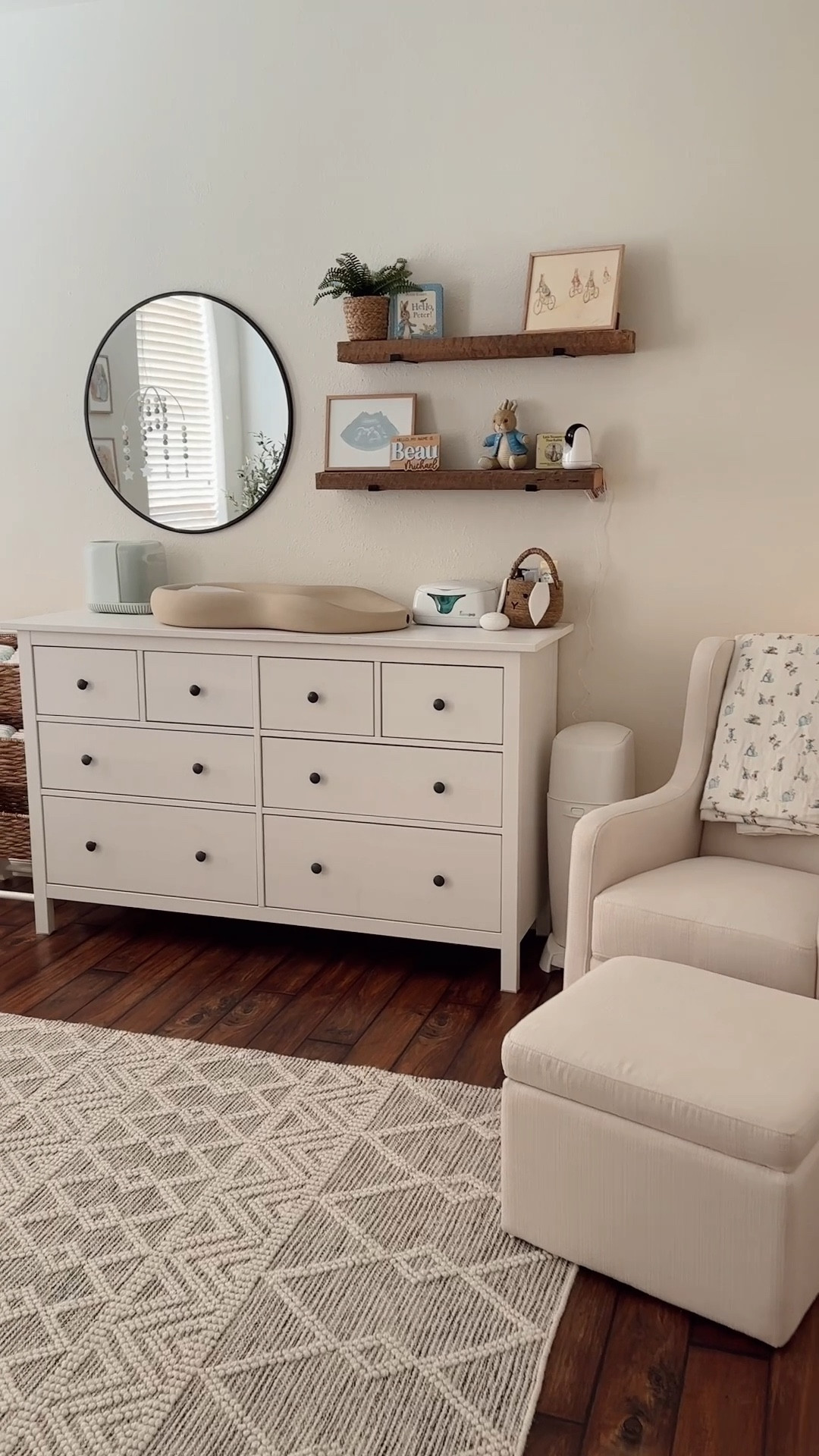 Peter Rabbit neutral baby nursery! 
Linked what I could fit in this post! Go to my nursery highlight for more links 🤍

#LTKHome #LTKKids #LTKBaby