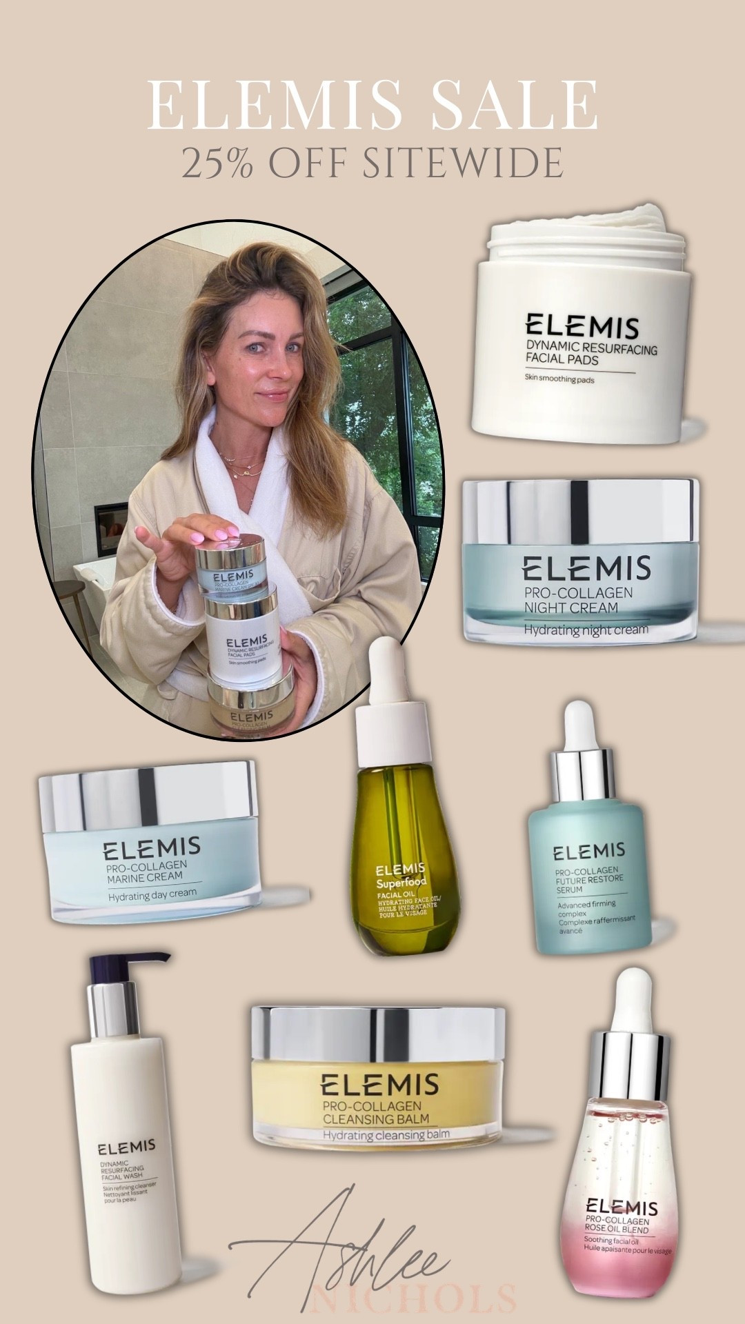 25% off sitewide at Elemis! Use code FF25 at checkout

Skincare, makeup remover, face wash

#LTKSaleAlert #LTKselfcare #LTKBeauty