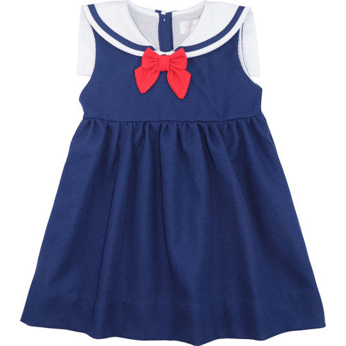 Navy Honeycomb Sailor Dress | Cecil and Lou