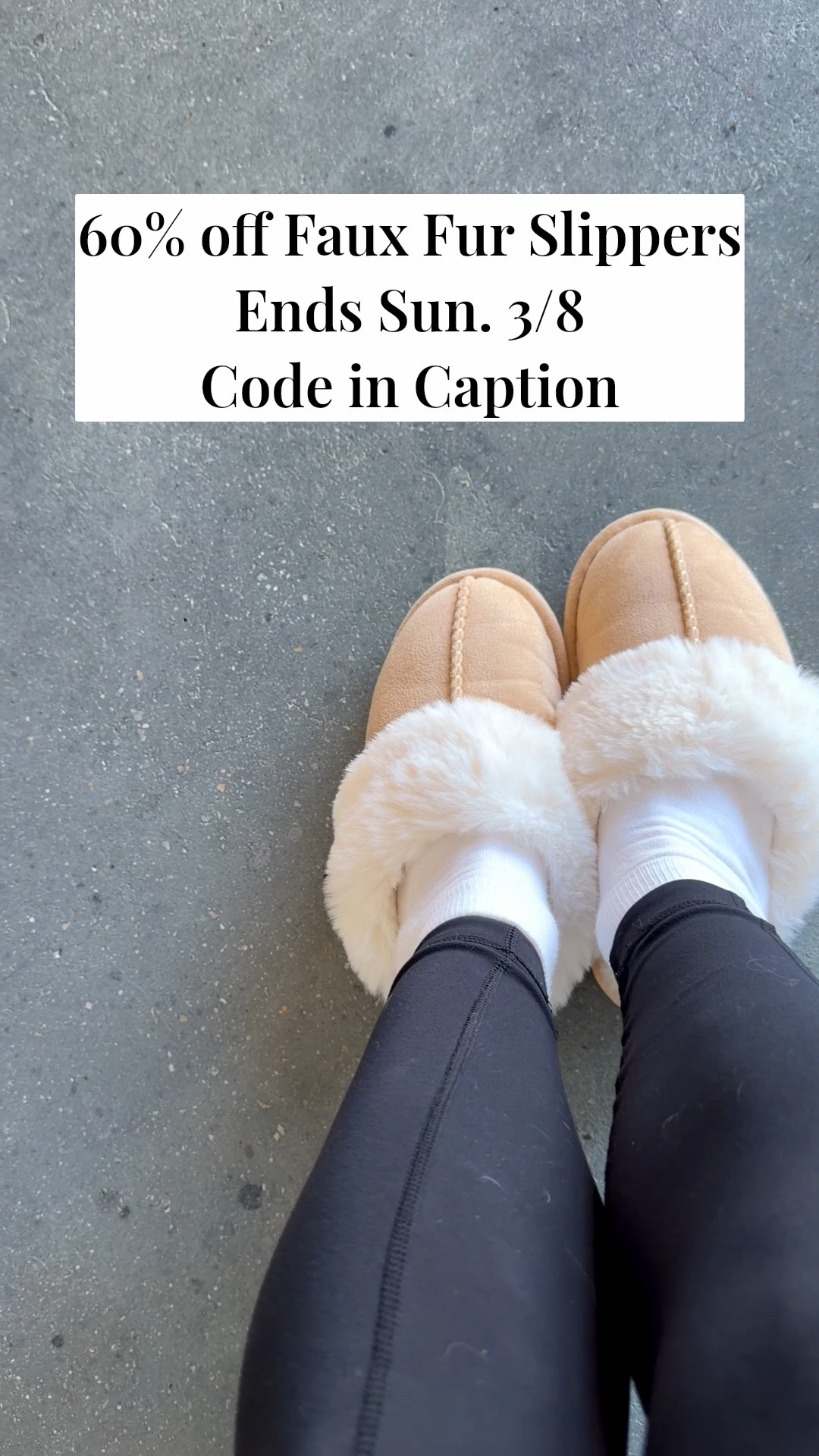 50% off Code: Z4XANXY6 + 20% off with Deal
$9.99 — (Reg. $24.99)
My new faux fur house slippers. I love these for Easter basket gifts for girlfriends LTK sale alert on Amazon fashion LTK morning routine at LTK home w cozy house slippers 

#LTKSaleAlert #LTKHome #LTKmorningroutine