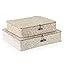BTSKY Set of 2 Pack Woven Storage Baskets with Lids, Straw Wire Storage Organizer for Home/Office... | Amazon (CA)