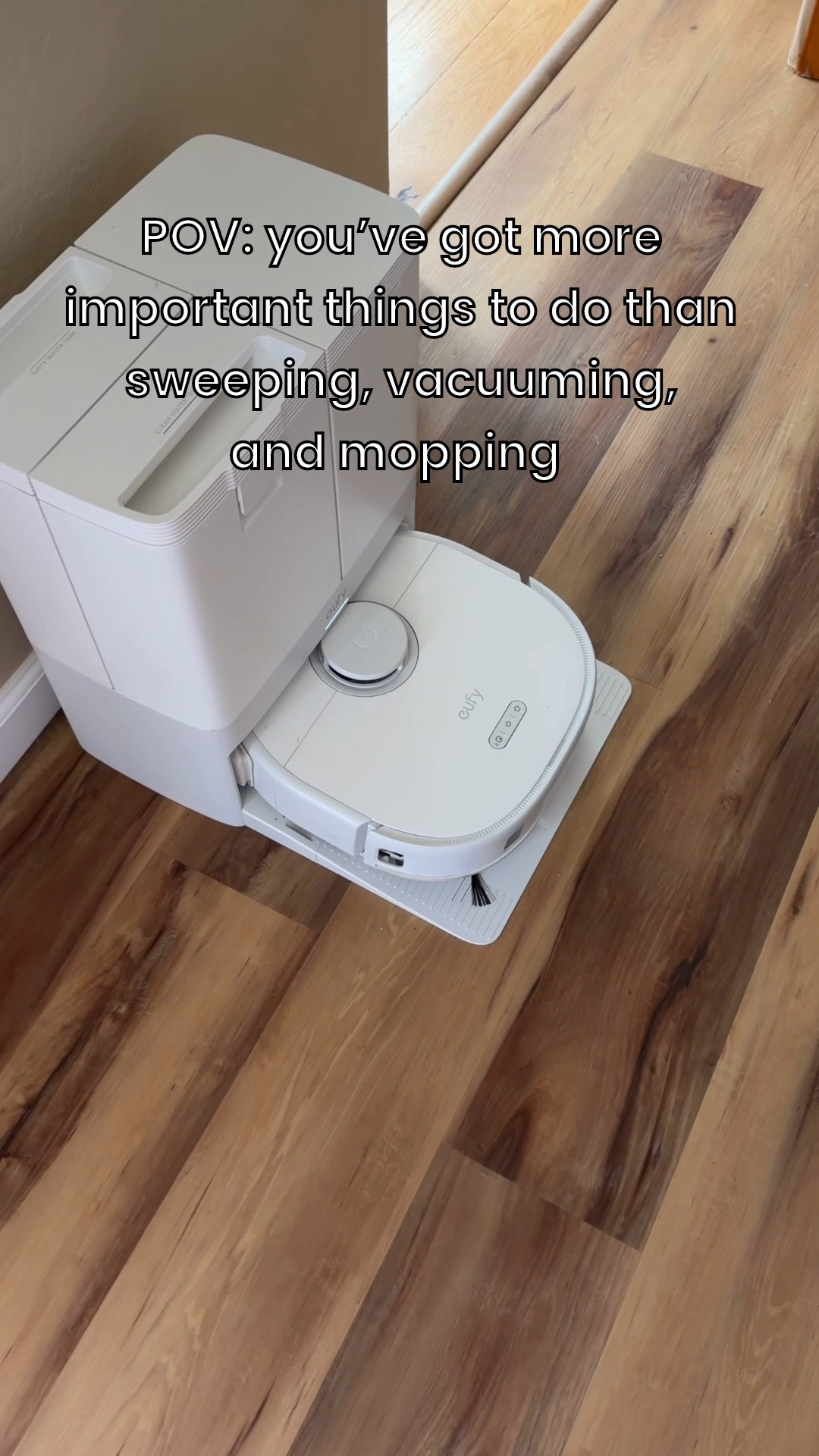 Let’s face it, you have so many roles to fill that sweeping, mopping, and vacuuming doesn’t need to be one of them! This Eufy x10 robotic vacuum and mop does it all - it even vacuums and mops hand floors at the same time! And, if you’re watching tv or the little are napping you put it in whisper mode. 

Everything runs from your phone, so if you find out you’re having unexpected company you can turn it on away from home. 

Don’t wait on this, the only regret you’ll have is that you didn’t buy it sooner.

#roboticmop #cleaning #roboticvacuum #eufy #roomba

#LTKdayinmylife #LTKHome #LTKmomlife