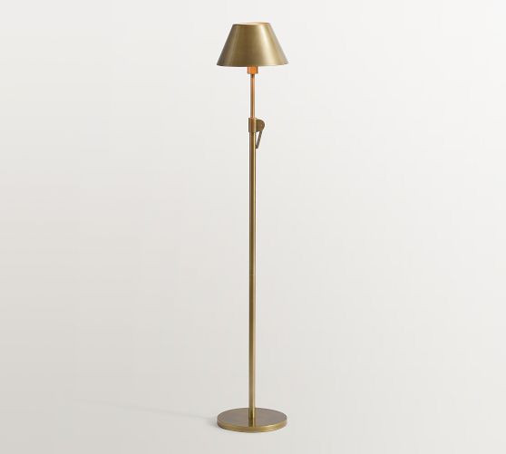 Sherman Metal Adjustable Reading Floor Lamp (41") | Pottery Barn (US)