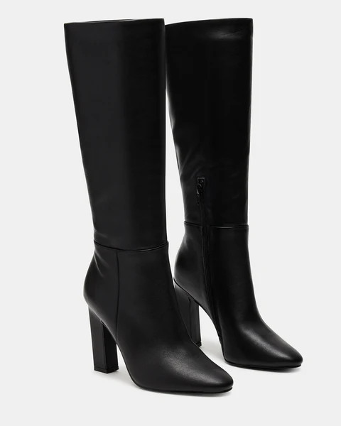 ARCHERS BLACK LEATHER | Steve Madden (US)