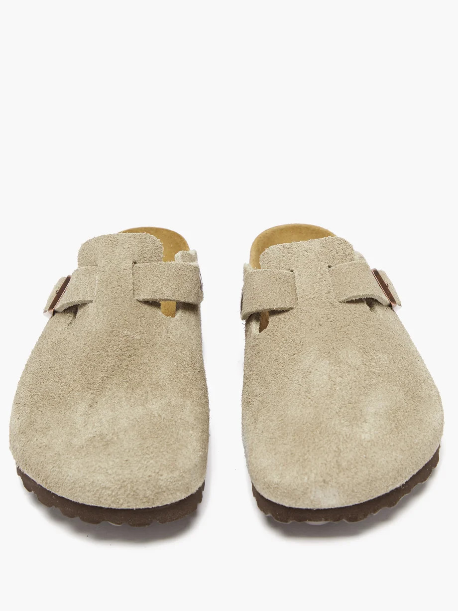 BirkenstockBoston suede clogs | Matches (UK)