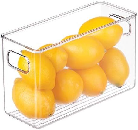 iDesign BPA-Free Plastic Deep Kitchen Storage Bin with Handles, Large,71630 | Amazon (US)