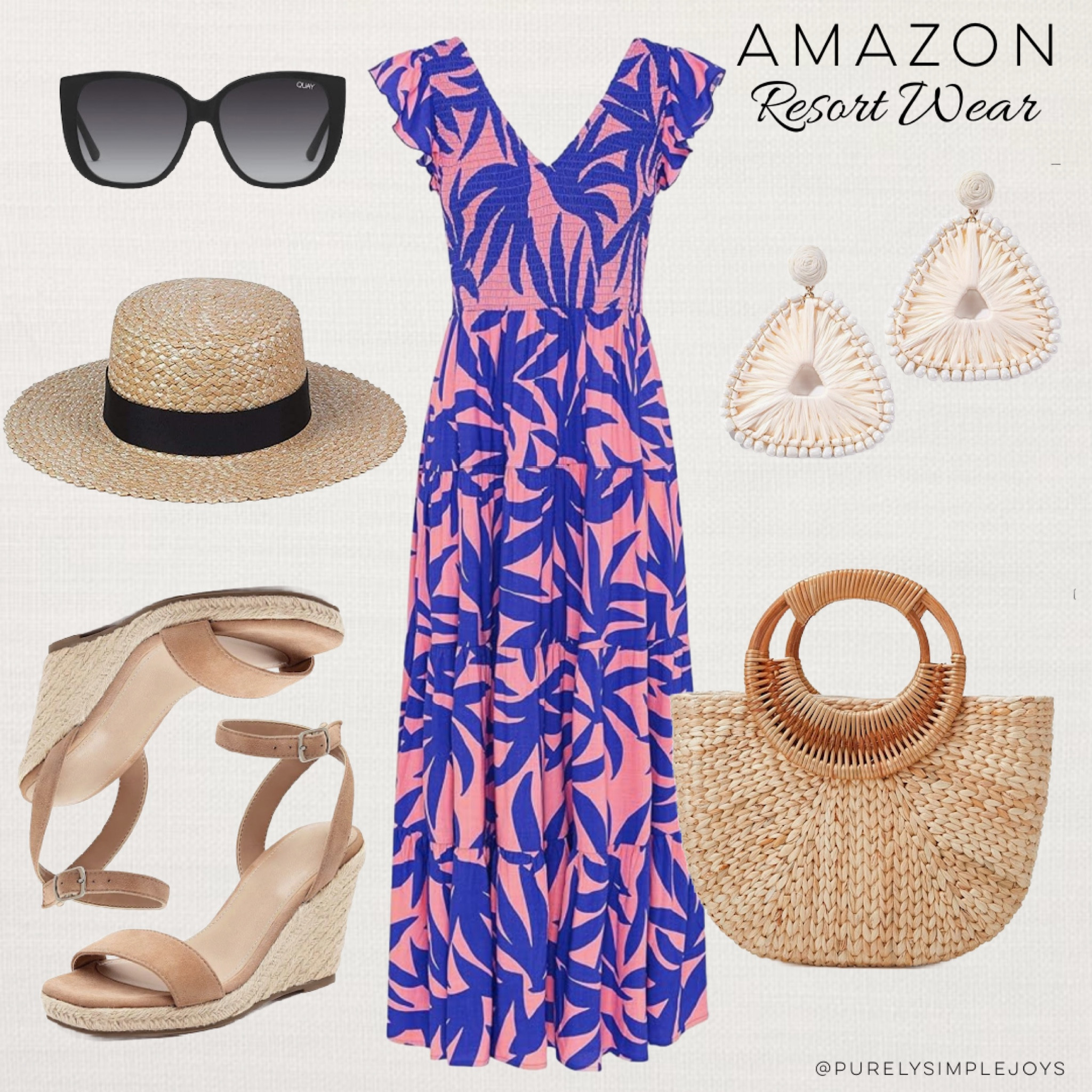 ⭐️ AMAZON resort wear 
Vacation looks 
Cruise wear 
Spring break outfit 
Beach vacation outfit 
Vacation dress 
Amazon dress 
Straw bags 
Amazon outfit idea 
Outfit ideas for women 
Style tip 
#founditonamazon #amazonfashion 


#LTKfindsunder50 #LTKSeasonal #LTKtravel