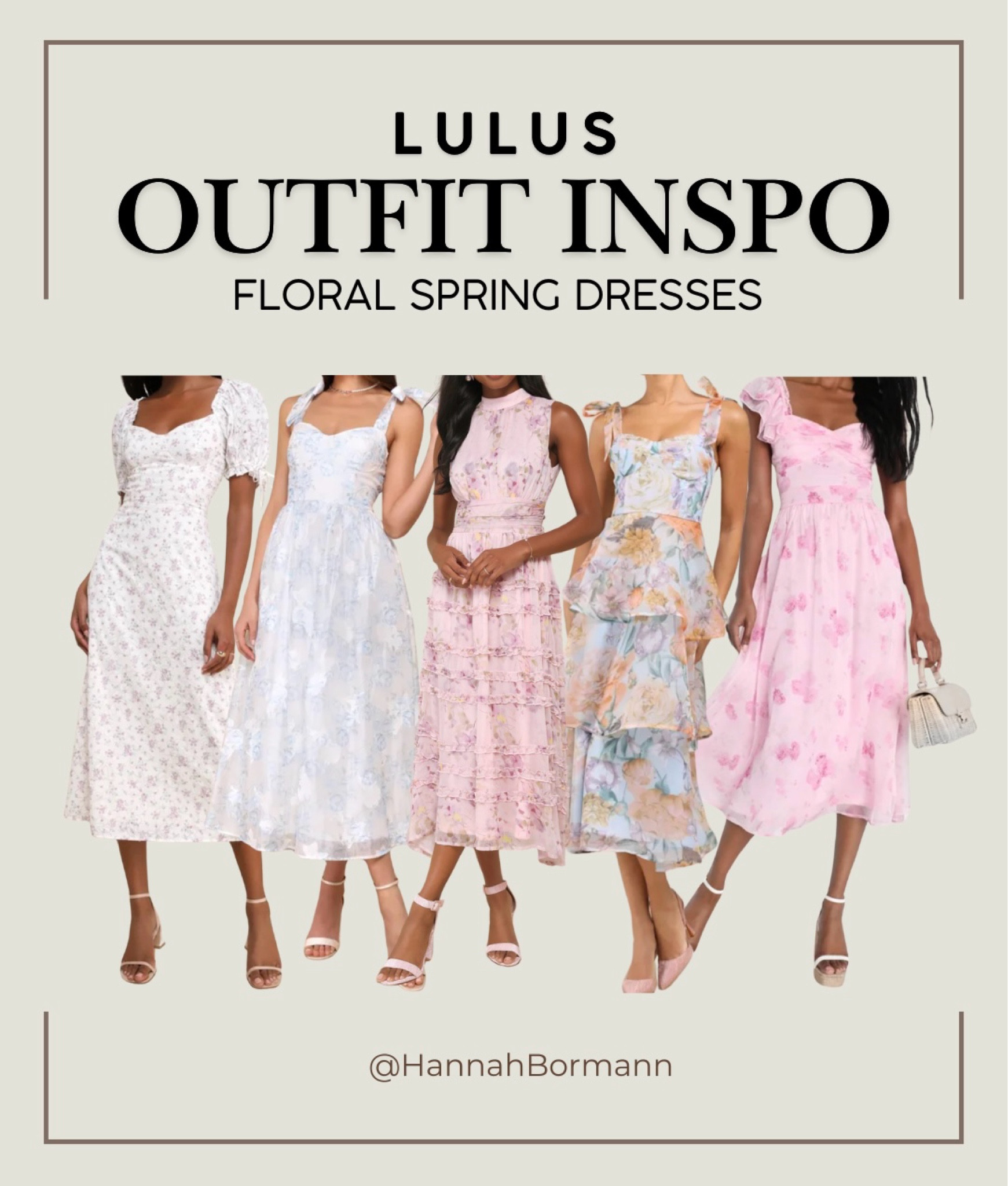 fun florals for spring 🌸💐 perfect dresses for easter, baby showers, bridal showers or wedding guest dresses 💐🌸 

// lulus dresses // spring finds // spring womens dresses // floral dresses // midi dress // spring must haves // spring // womens must haves 

#LTKSaleAlert #LTKSpringSale #LTKFindsUnder100