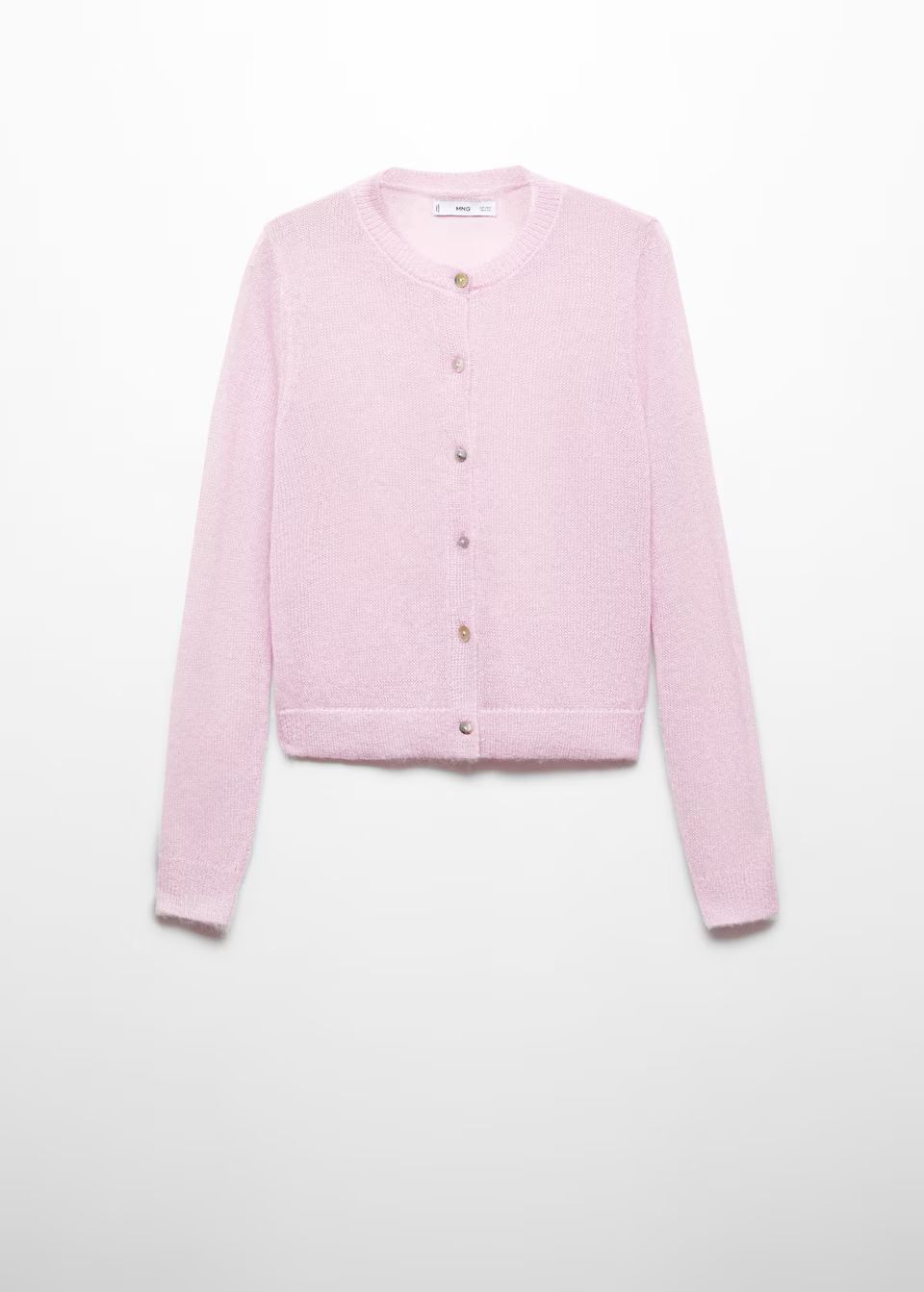 Cardigan with lurex buttons | MANGO (US)