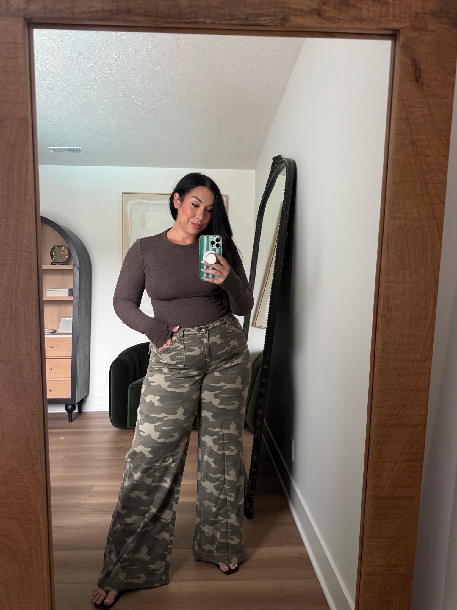 Loving the camo trend and these are so good! ae, american eagle, fall style, fall fashion, midsize, curvy 

 #LTKSeasonal #LTKMidsize
