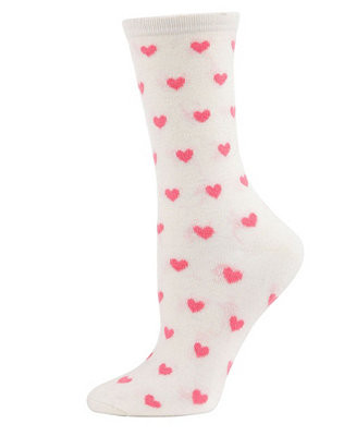 Hearts Cashmere Women's Crew Socks | Macy's