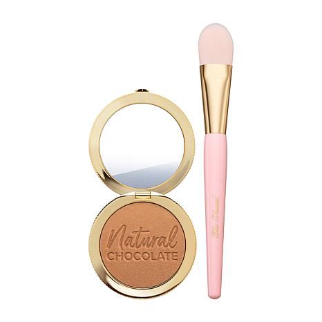 Too Faced Chocolate Soleil Bronzer with Powder Brush - 20529234 | HSN | HSN