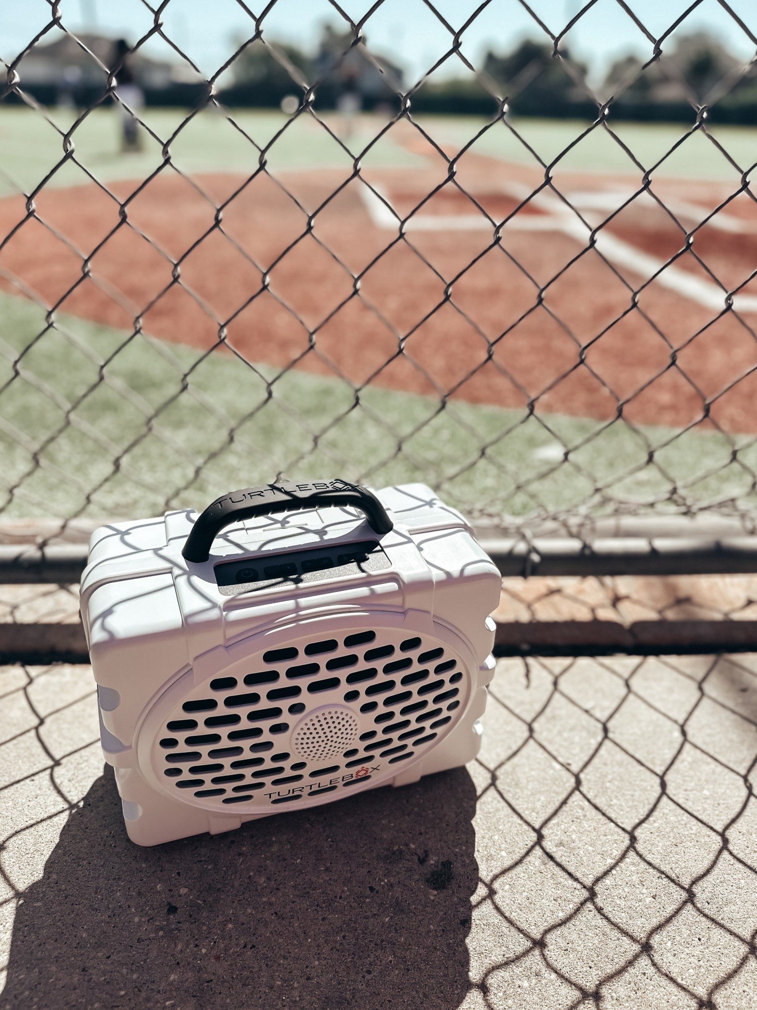 A ballpark necessity! 🔊 #speaker #ballgame #ballpark 