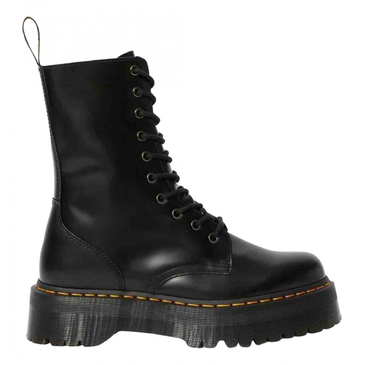 Dr. Martens Jadon Black Leather Boots | Vestiaire Collective (Global)