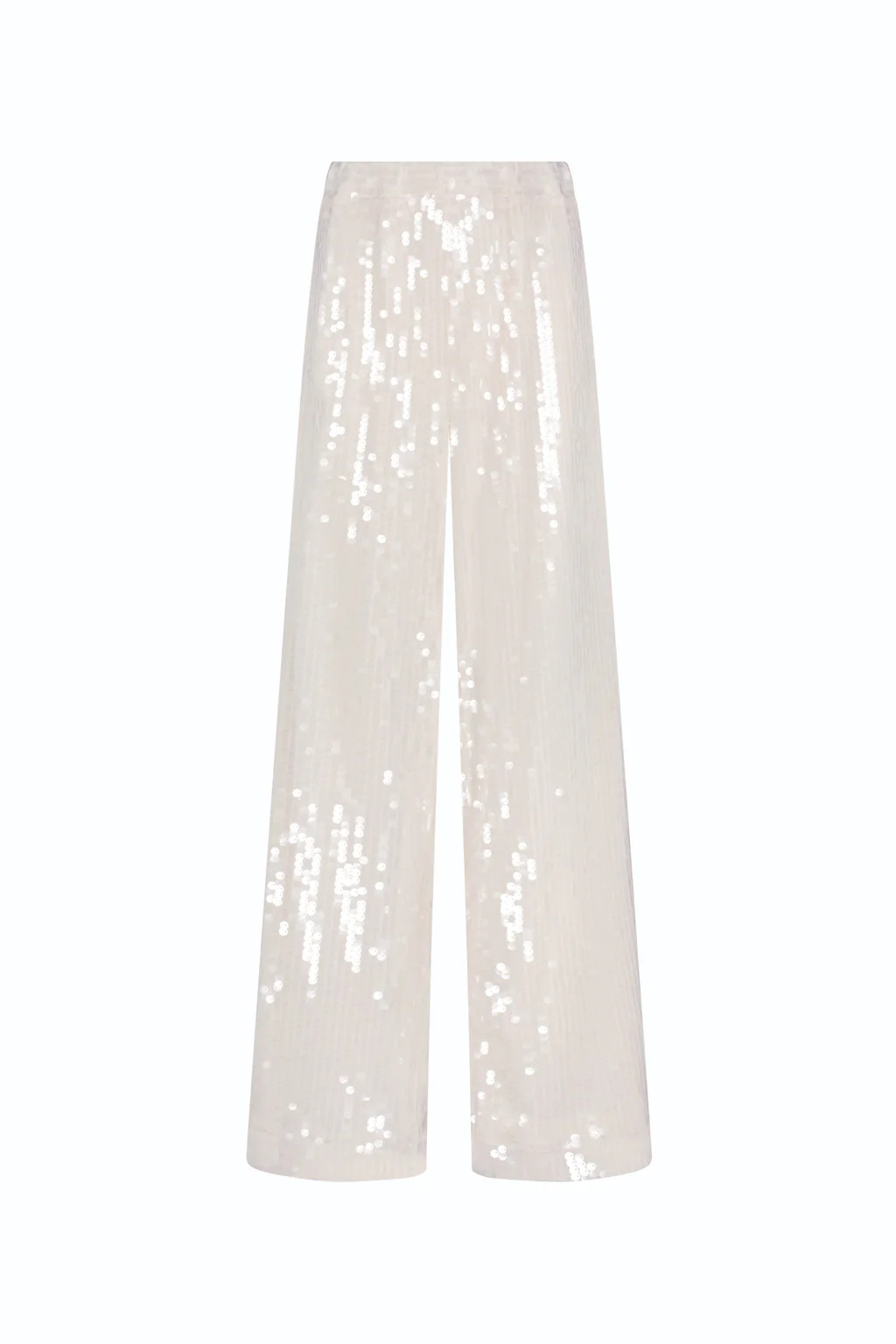 Alba Sequin Pant - Pearl | The Noli Shop
