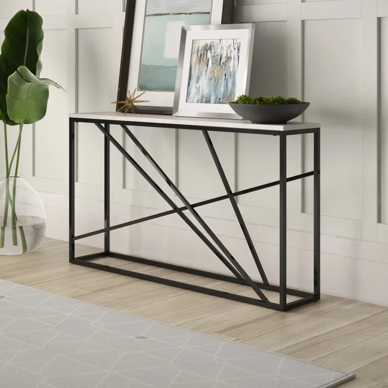 Kardos Skinny 52" Console Table | Wayfair North America