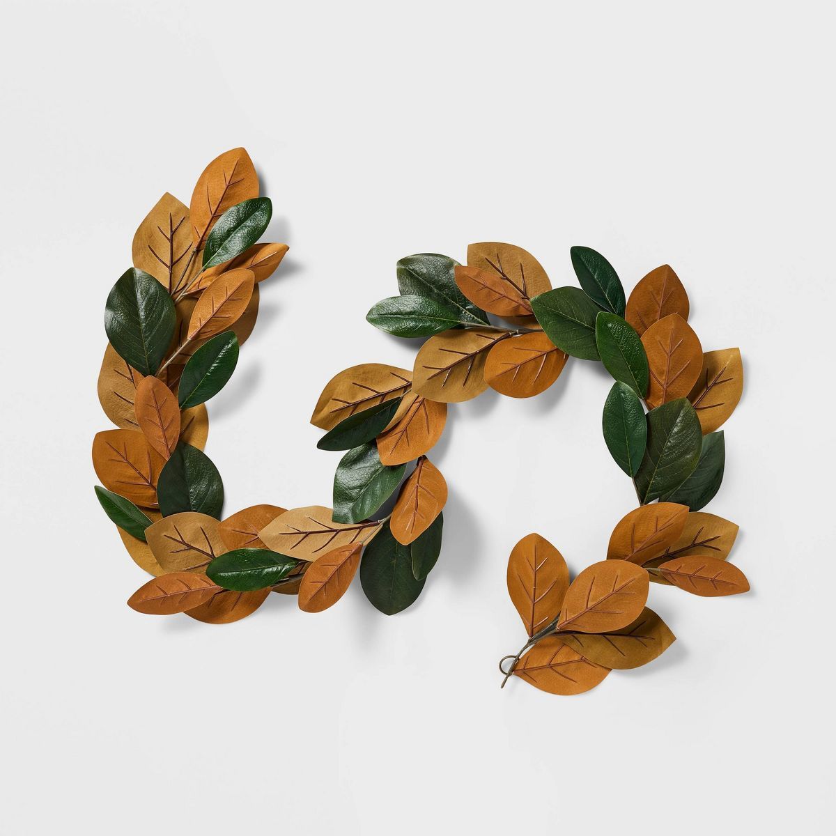 Magnolia Christmas Leaf Garland - Threshold™ designed with Studio McGee | Target