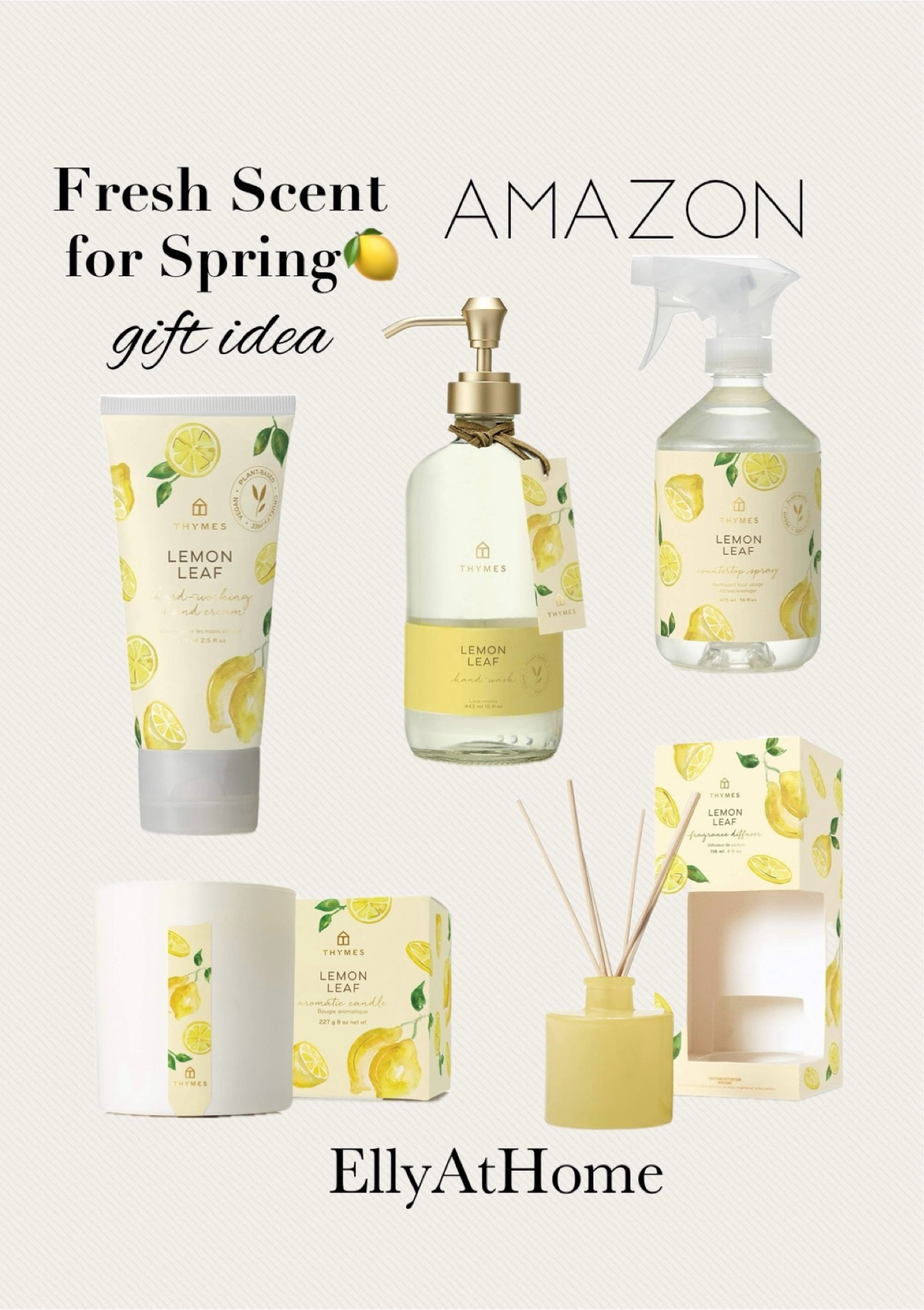Lemon leaf fresh scent for spring! Shop hand soap, hand lotion, laundry, candle, diffuser for a spring refresh. Kitchen, bathroom, living room, bedroom. Spring home decor accessories. Amazon home, free shipping. Gift ideas, Mother’s Day’s. #ltkgiftguide

#LTKfindsunder50 #LTKsalealert #LTKhome