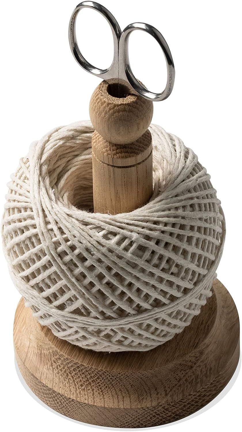 Muldale Traditional Kitchen Twine Holder with Scissors Vintage - Cooking String Dispenser - Butch... | Amazon (US)