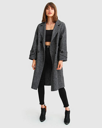 Women's Rumour Has It Oversized Wool Blend Coat | Macy's