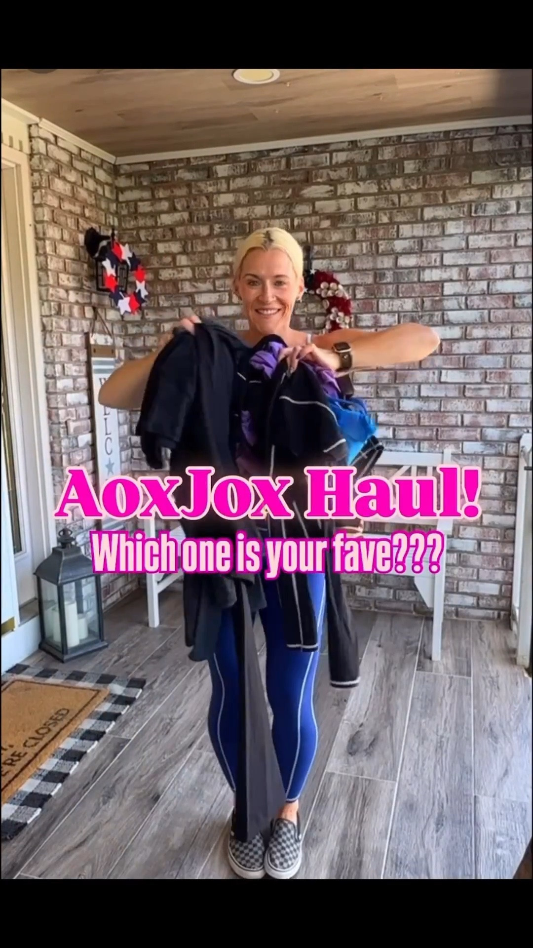 AoxJox haul! Literally the BEST gym clothes! 

#LTKActive