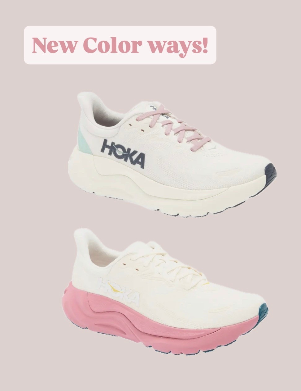 New Color way 
Trending 
Hoka running shoes 
Mother’s Day gift ideas 

#LTKfitnessgoals #LTKMothersDay #LTKActive