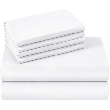 Mellanni Twin Sheets Set - 3 Piece Iconic Collection Bedding Sheets & Pillowcases - Hotel Luxury,... | Amazon (US)
