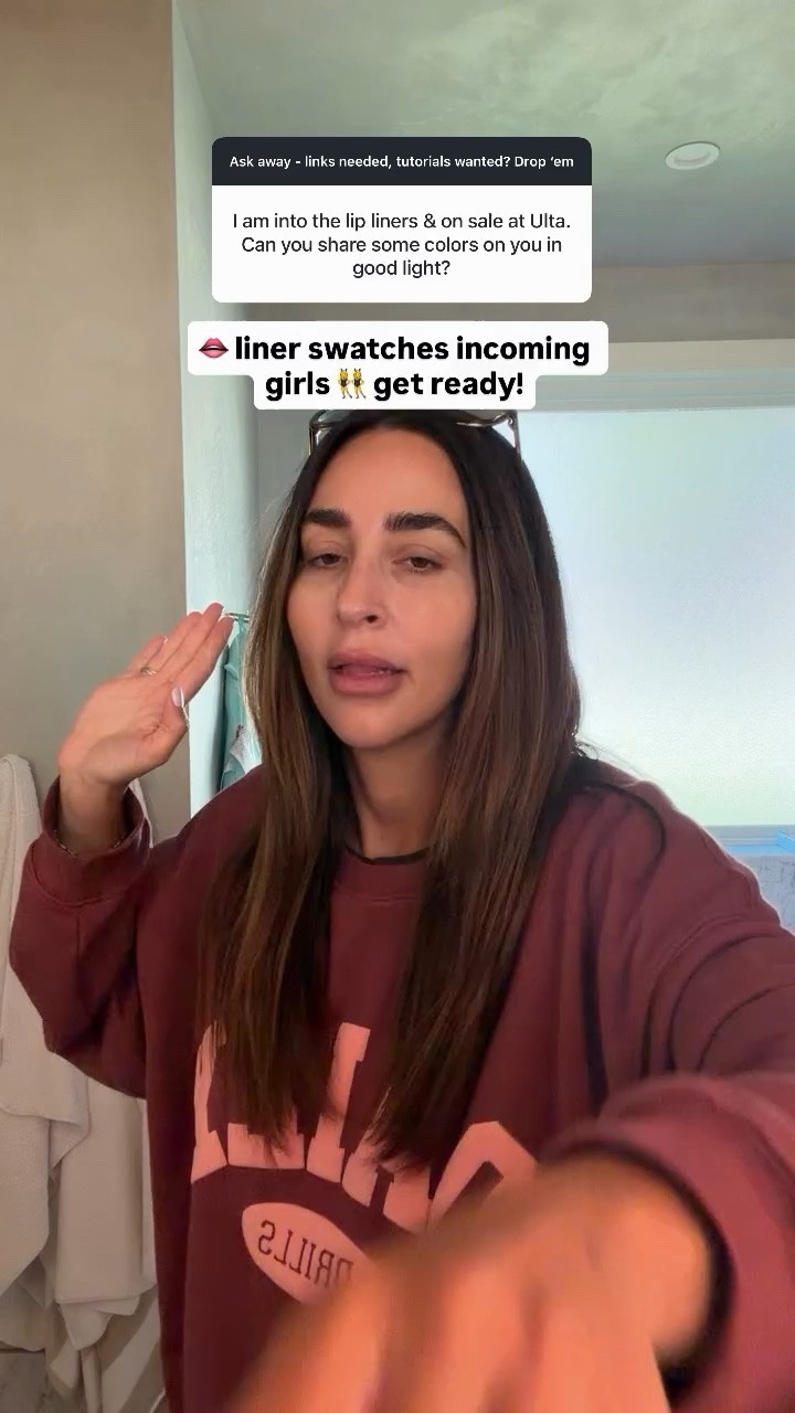 👄 liner swatches incoming girls 👯‍♀️ get ready!