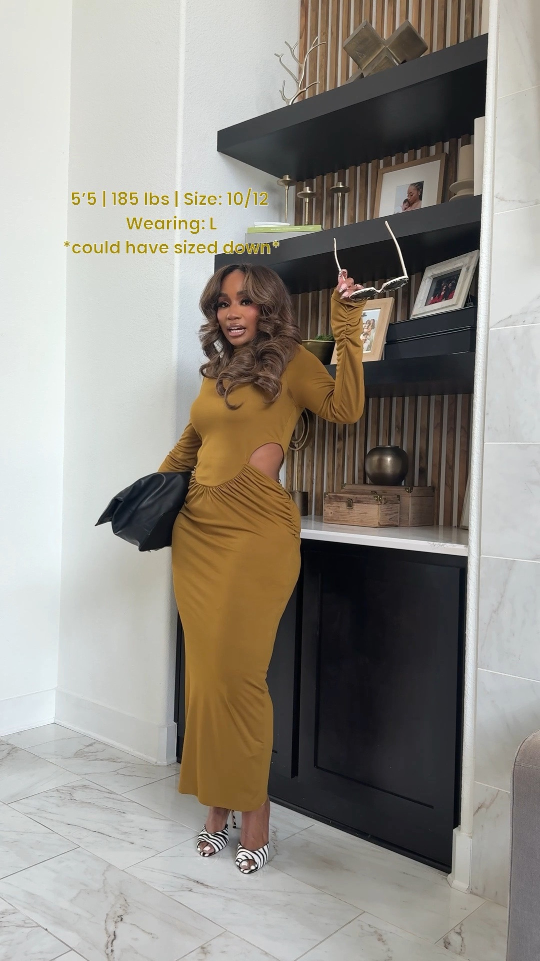 @Zara OOTD! Love the cutout in this dress for some added detail! 

#LTKootd #LTKMidsize