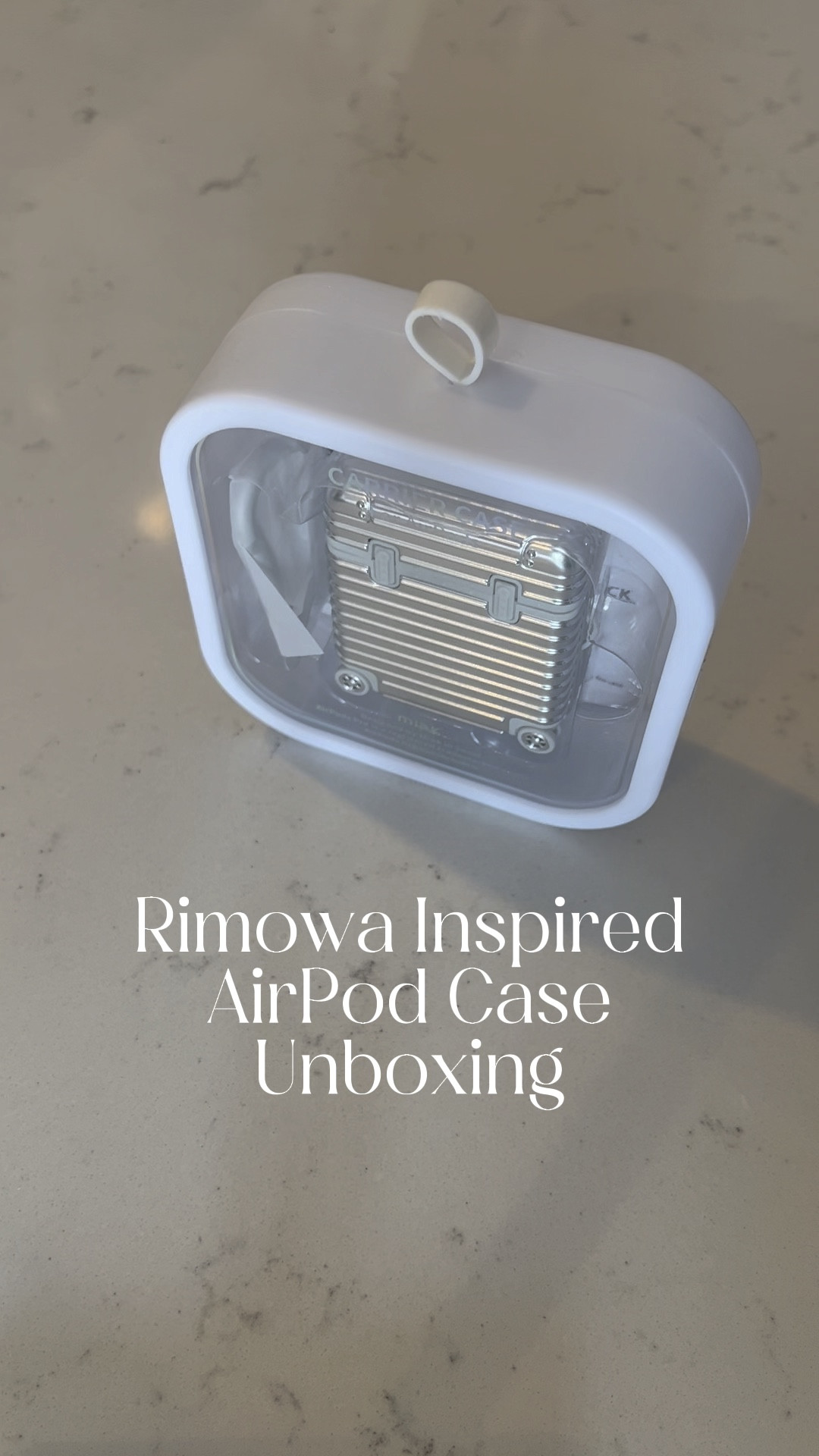 #Rimowa inspired AirPod case - until I own one for myself, my AirPods will be the only ones traveling in style 🩵🧳🕊️

#LTKFestival #LTKGiftGuide #LTKunder100