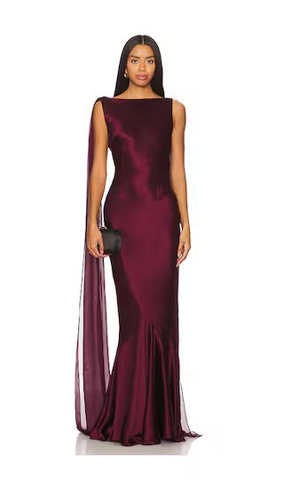 Julia Dress in Port | Revolve Dress | Revolve Fall | Fall Wedding Guest Dress Fall | Revolve Clothing (Global)