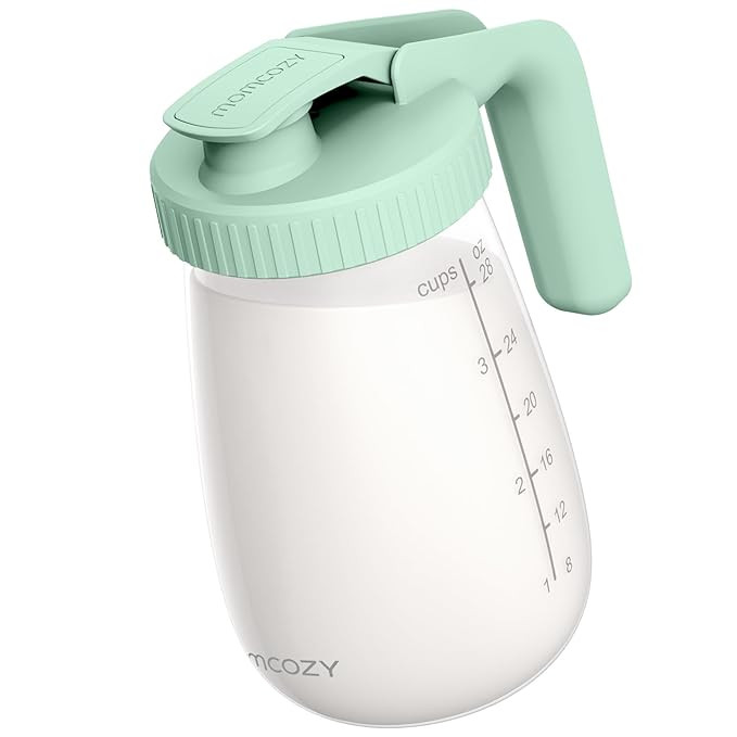 Momcozy Breast Milk Pitcher, Resistant to Heat and Cold Abrupt Temp Swings, No Leak Glass Breast ... | Amazon (US)