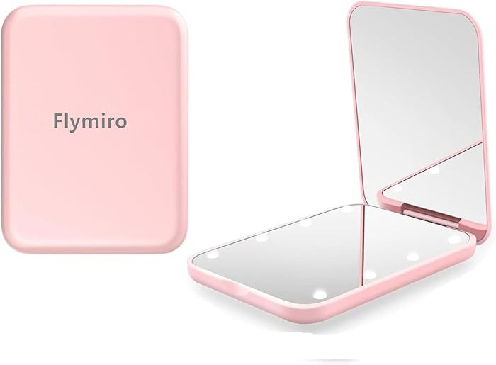 Compact Mirror, 1x/3x Magnification Mini Mirror for Purse, Pocket, Handheld, Stocking Stuffers, T... | Amazon (US)