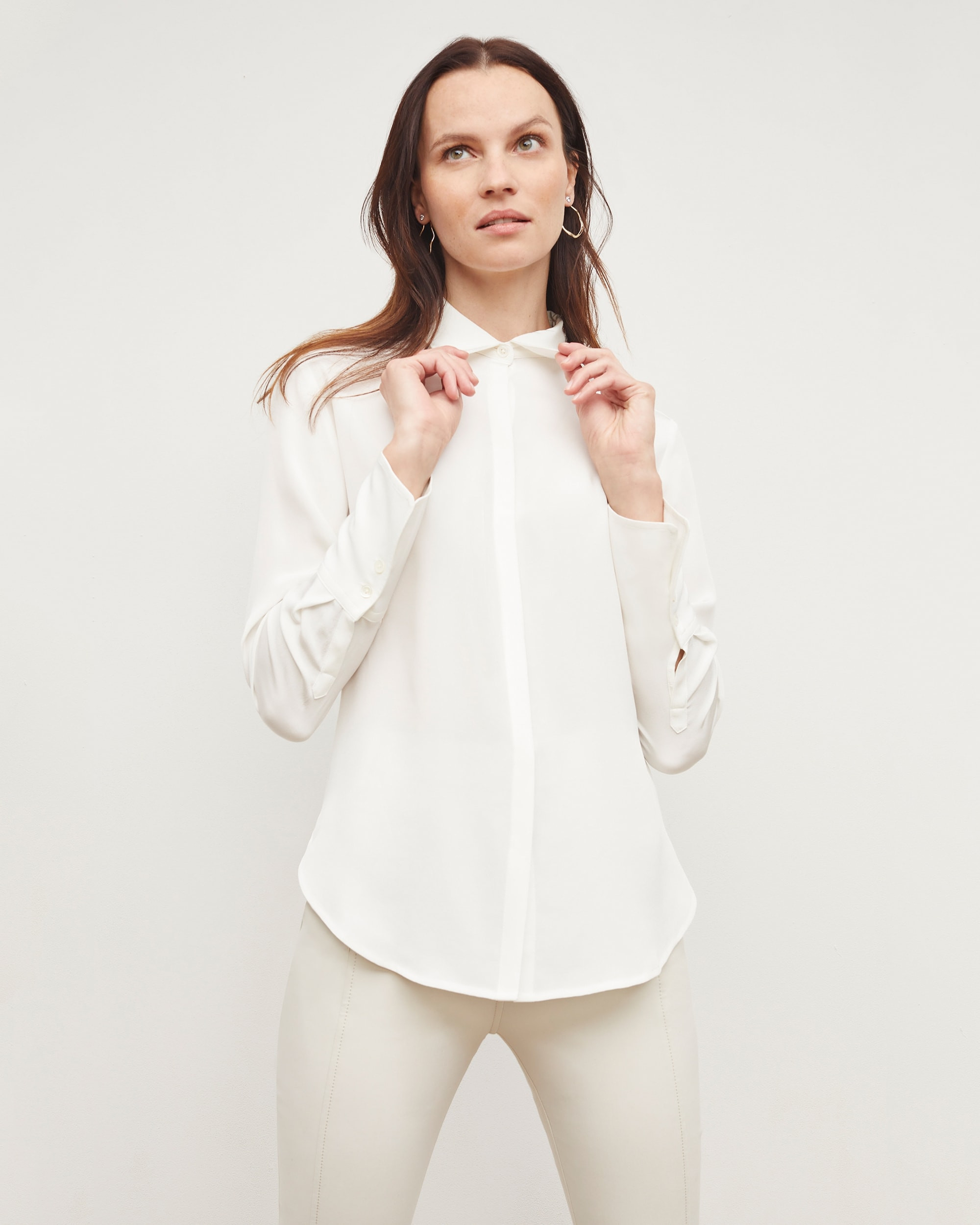 The Tatum Top—Washable Silk | MM LaFleur
