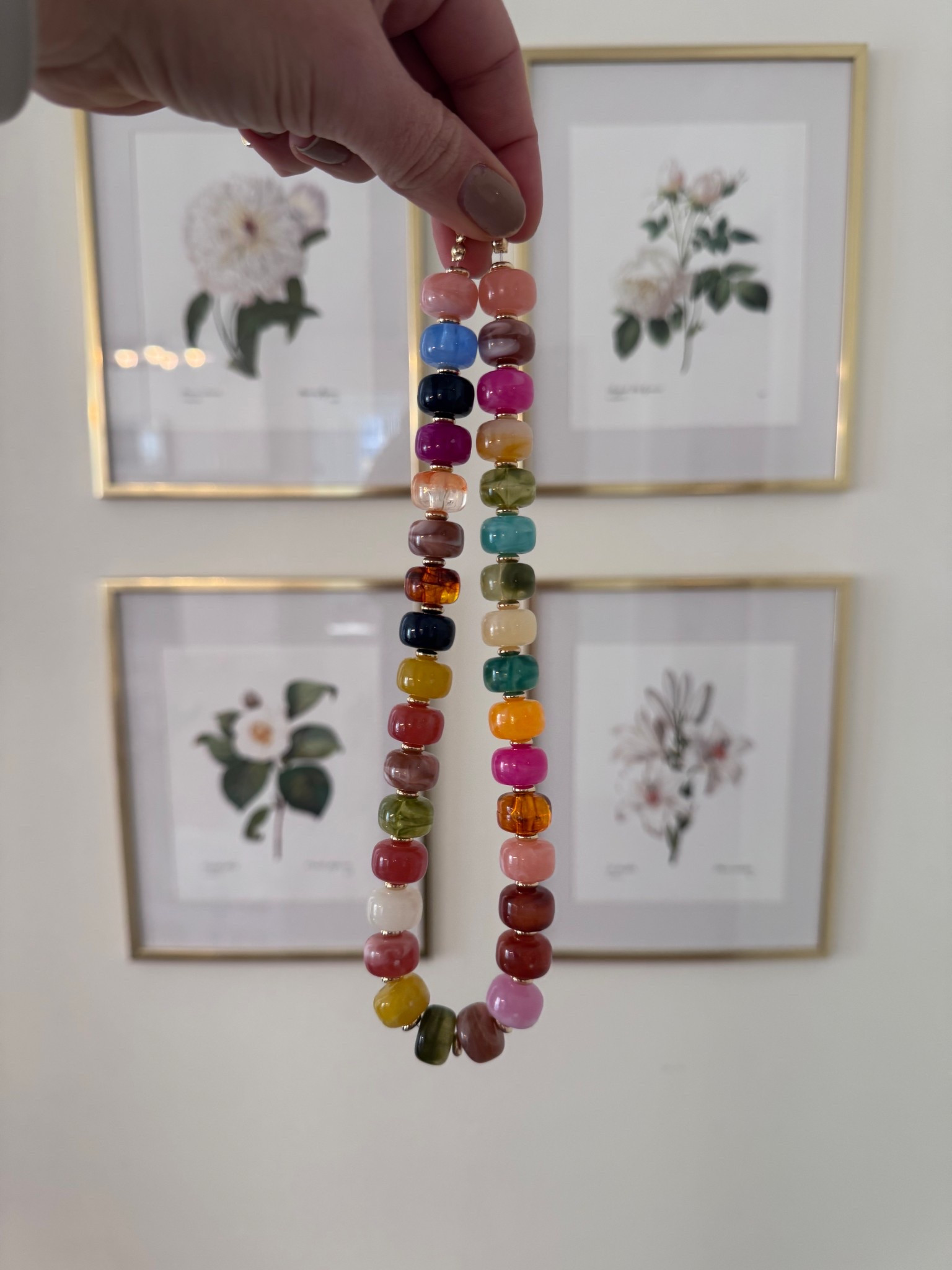 Amazon beaded necklace 