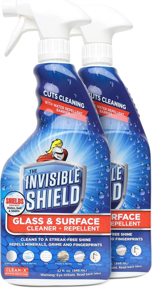Invisible Shield Glass & Surface Cleaner and Repellent 32 fl. oz. Cleans and Protects against fut... | Amazon (US)