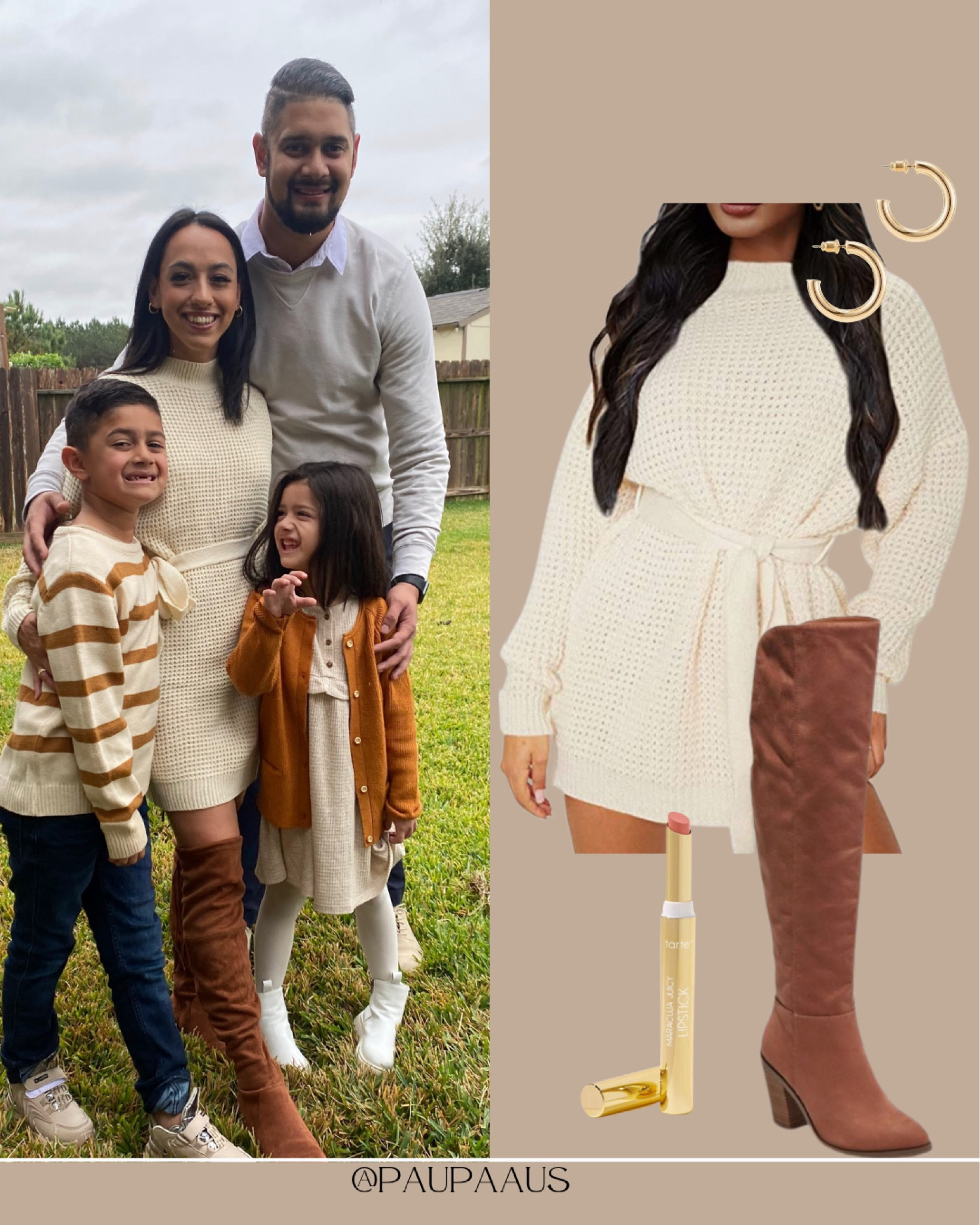Last year look for Thanksgiving
Amazon dress 

Friendsgiving outfit, thanksgiving outfit, casual outfit, affordable, outfit inspo, neutrals, fall outfit, holiday, date night, mix and match , over the knee boots 

#LTKstyletip #LTKHoliday