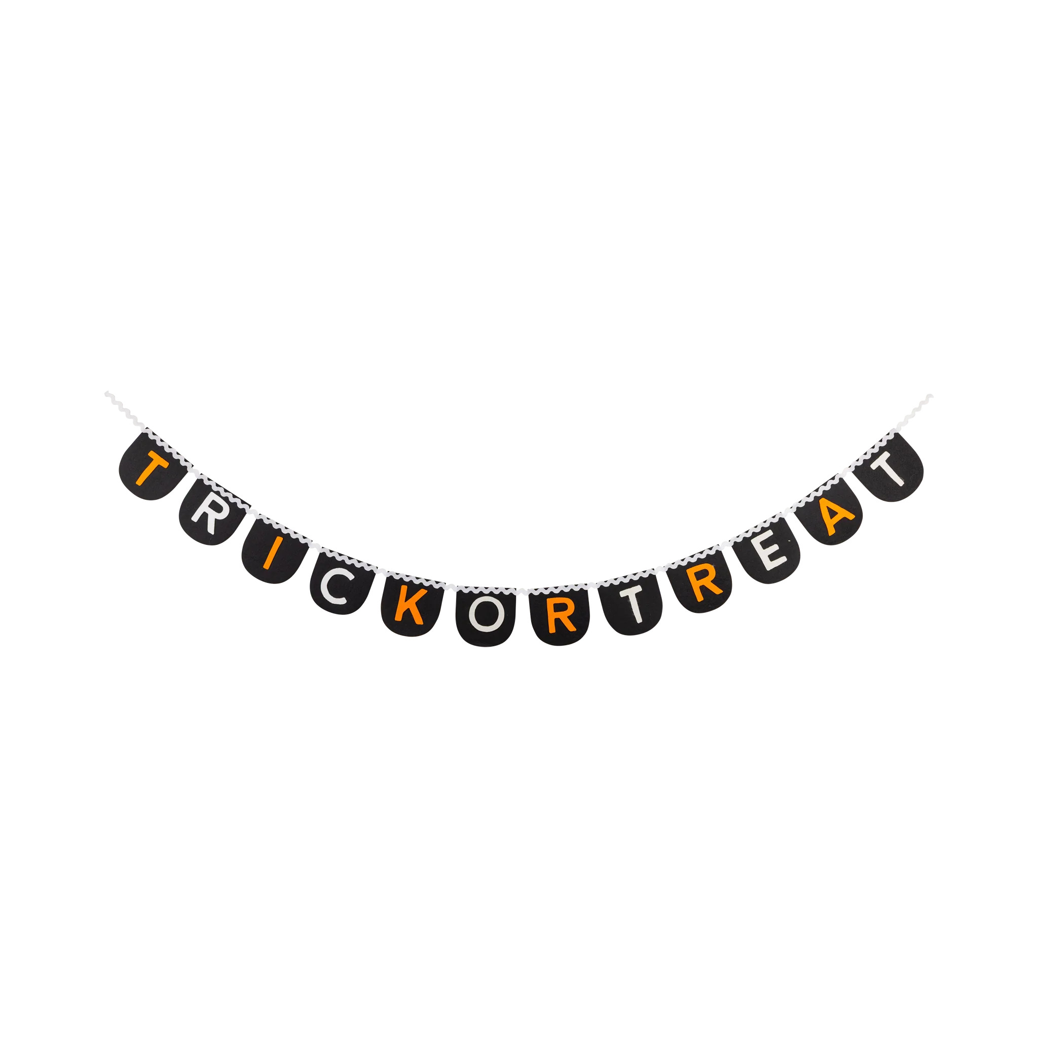 Trick or Treat Felt Banner | My Mind's Eye