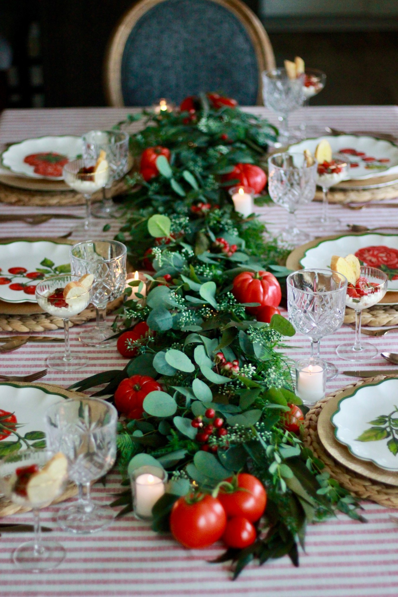 Tomato girl summer table setting inspo 

#LTKParties #LTKHome #LTKSummerEdit