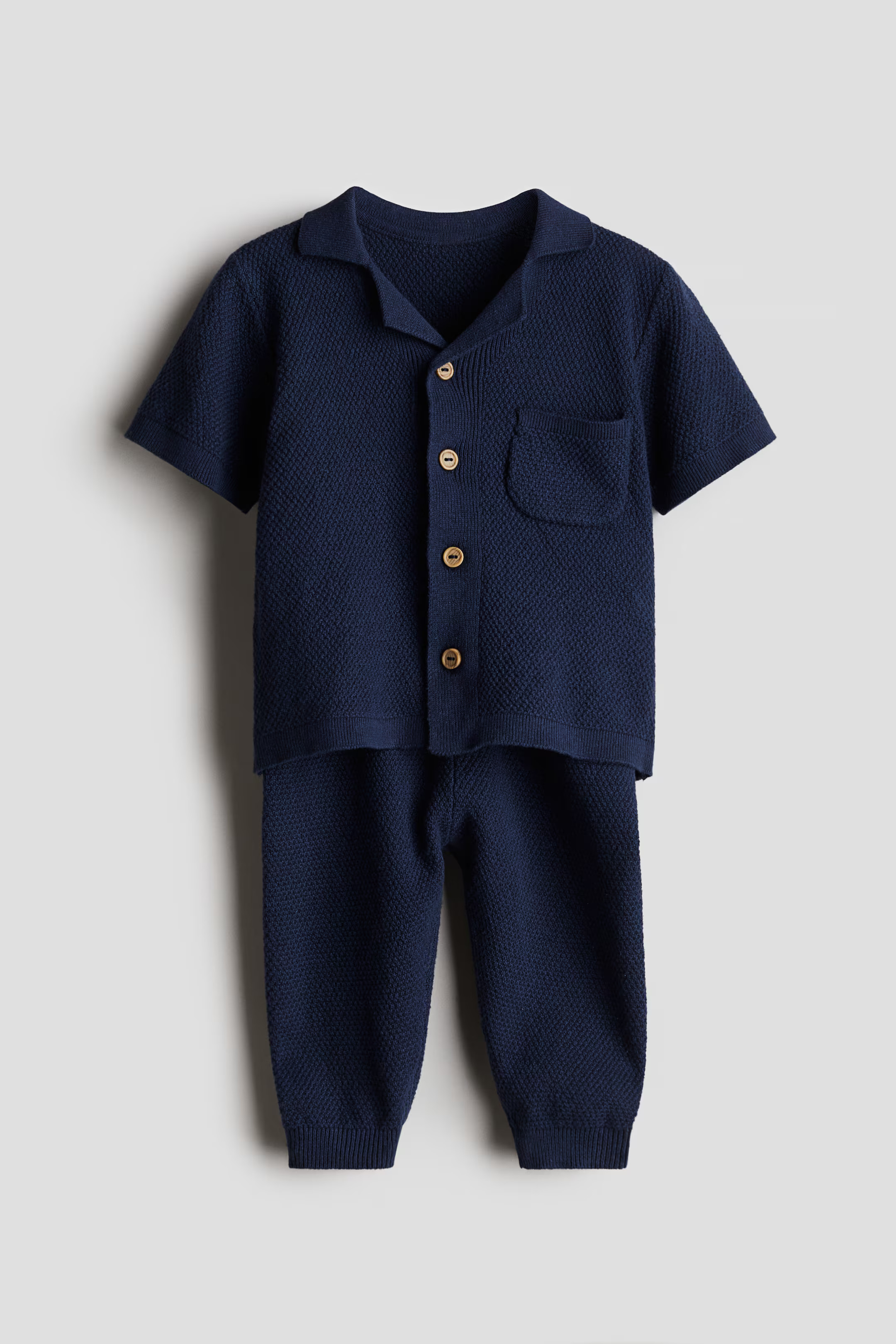 2-piece cotton-knit set | H&M (UK, MY, IN, SG, PH, TW, HK)